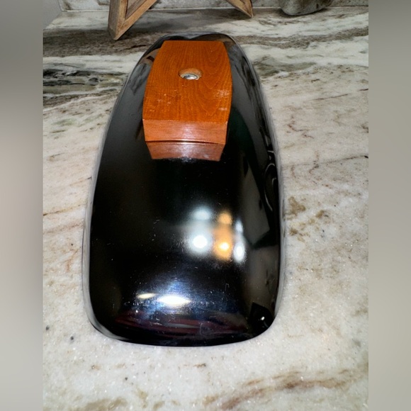 Milbern Creations MCM Chrome &  Wood Serving Tray - Picture 6 of 8